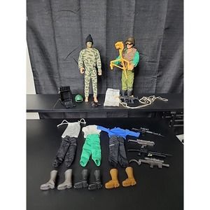 G.I. Joe Figure Lot With Light Infantry Mission Gear Accessories Hasbro 1992